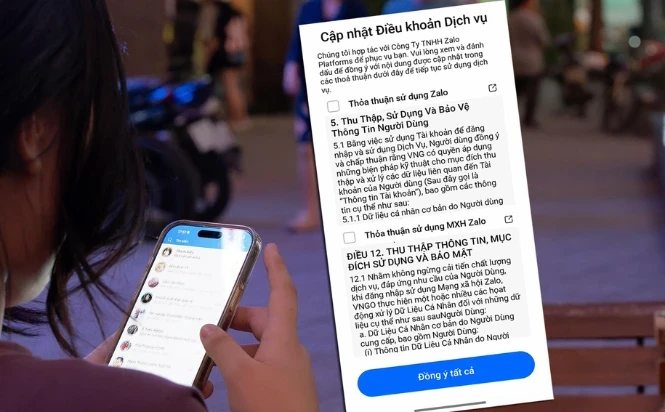 zalo yeu cau nguoi dung cung cap thong tin