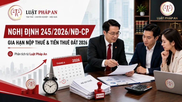 Gia Hạn Thời Hạn Nộp Thuế Năm 2026